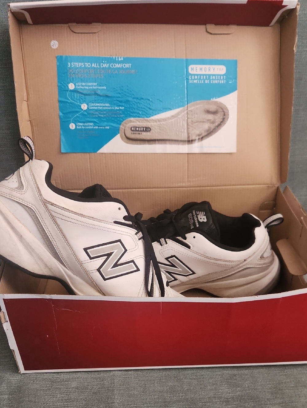 Men's New Balance 608 V4 Athletic Shoes Size 12W